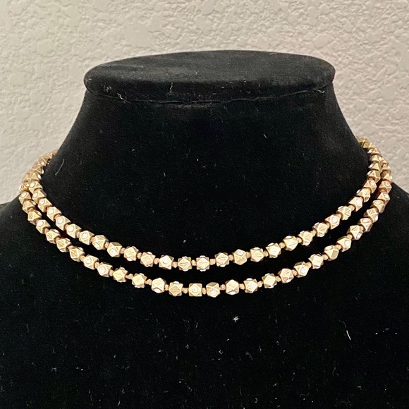 Ann Taylor Jewelry - Ann Taylor Vintage Signed  Necklace Rhinestones